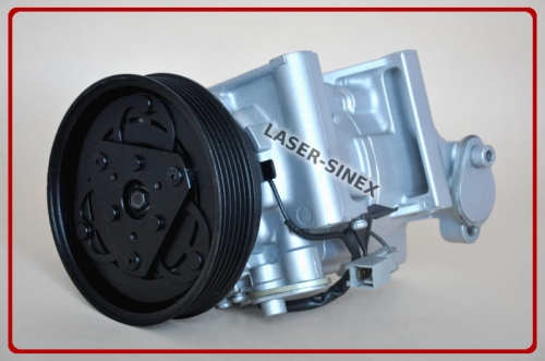 kompresor do klimatyzacji NISSAN Micra II (K11), regenerowany kompresor klimatyzacji samochodowej CALSONIC DKV11G, części zamienne klimatyzacji samochodowej