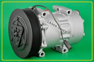 Kompresor klimatyzacji do RENAULT TRUCKS Premium 2, Lander, Route , regenerowana sprężarka SANDEN SD7H15 OEM: 5010605063, 7482492298, 6093, 8192, SD7H15-6093, SD7H15-8192i